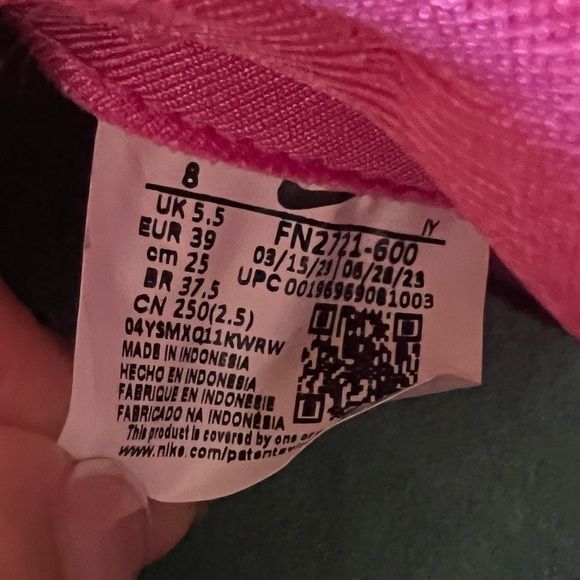 ✔️New✔️ NIKE Parris Goebel Dunk Low Playful Pink - Picture 9 of 10